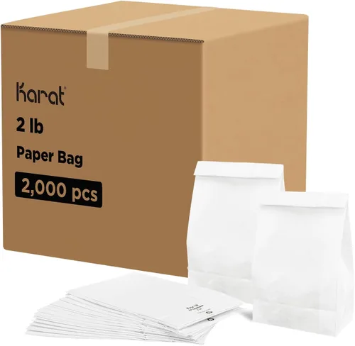Miniatura 16 de Karat 2lb Paper Lunch Bags - Kraft, 2,000 Count - Versatile Paper Bags for Small Business, Snacks, Popcorns or Party Favor - Sturdy, Self-Standing