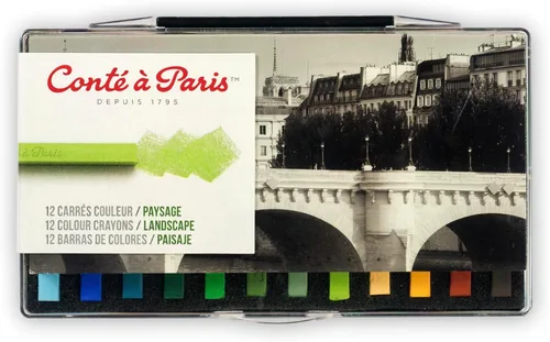 Miniatura 7 de Conté à Paris Juego de 12 lápices de dibujo HB, color negro