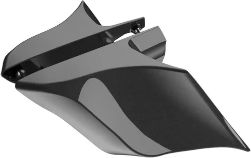 Miniatura 26 de Advanblack Barracuda - Cubiertas laterales estiradas plateadas (brillantes), paneles extendidos para Harley Touring Street Glide Road Glide Electra