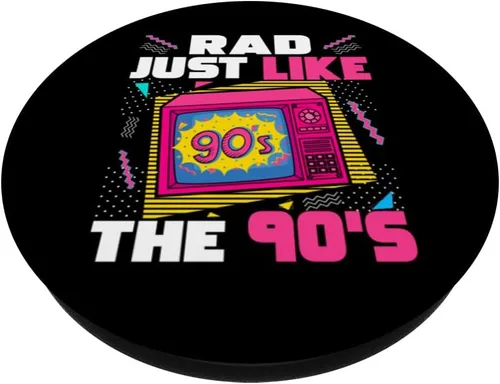 Miniatura 2 de Rad Just Like The 90 - 90 Estética Nostalgia 1990 Retro PopSockets PopGrip intercambiable