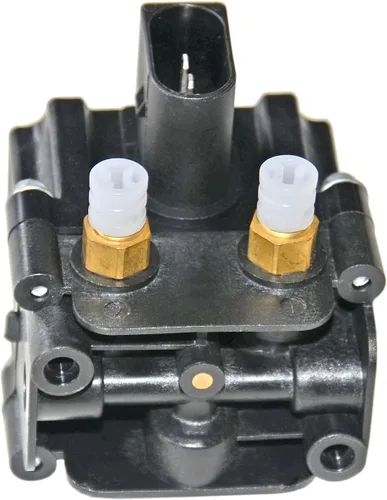 Miniatura 9 de Bomba de compresor de suspensión neumática con soporte de bloque de válvula + relé de repuesto para BMW 5 7 GT F01 F02 740i 740Li 750i 750Li 760Li
