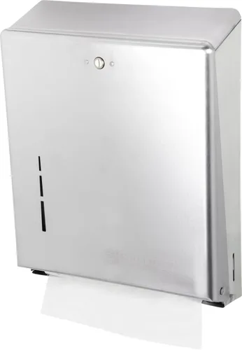 Miniatura 7 de Carlisle FoodService Products T1950XC Mini dispensador de toallas comercial de plegado C/multipliegue, capacidad de toalla multipliegue 250/150 C