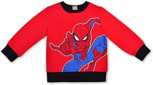 Miniatura 2 de Marvel Conjunto de sudadera y pantalón de Spiderman para niños pequeños y pequeños, rojonegro