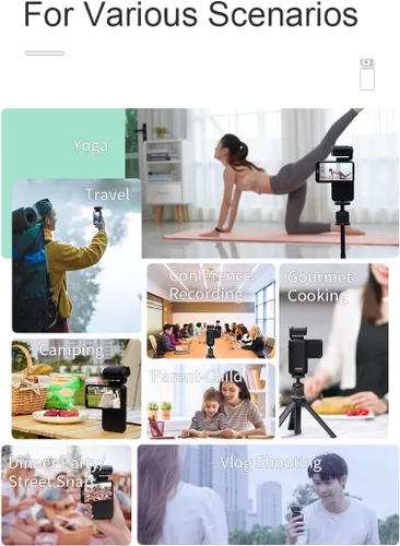 Miniatura 3 de Cámara de Mano ORDRO M3, Cámara de Vlogging 5K para YouTube, Cámara de Video 4K/60FPS con Pantalla Táctil Desenfundable de 3.5' Visión Nocturna IR