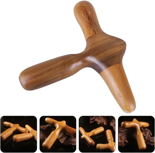 Miniatura 3 de Lurrose Herramientas de mano Herramientas de masaje tailandés de madera Masajeador Herramienta de punto de salud china Baoding Fitness Bolas