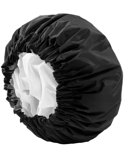 Miniatura 10 de YIZIJIZI - Gorro de ducha, gorras de baño para mujer reutilizables impermeables, gorras de ducha de dos capas grandes reutilizables adecuadas
