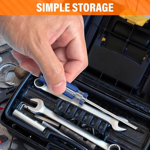 Miniatura 8 de Paquete de 2 destornilladores Torx T8 – Bueno para trabajos de reparación, bricolaje, electrónica y controladores Destornillador Torx T8 de acero