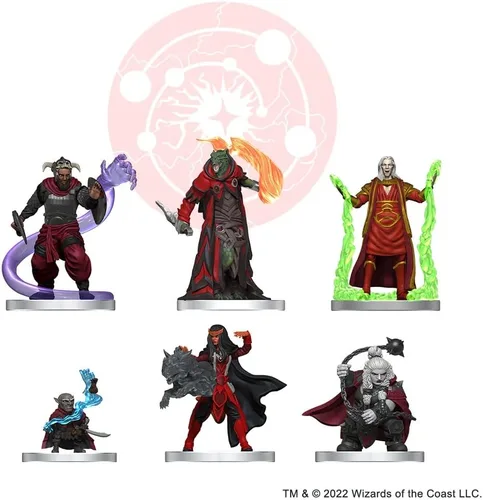 Miniatura 5 de Dungeons & Dragons Onslaught: Paquete de Facción de Magos Rojos