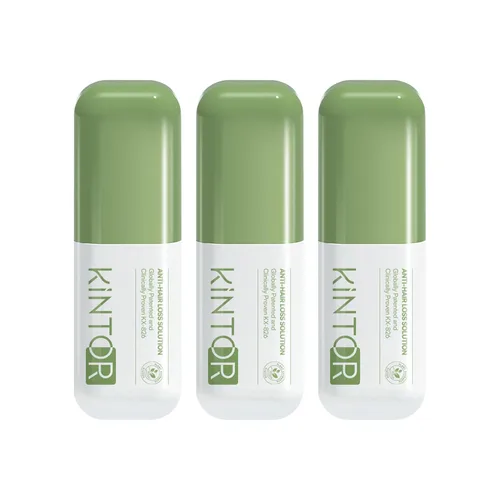 Miniatura 10 de KINTOR KX-826 - Aerosol para el crecimiento del cabello al 0.5%, bloqueador de DHT, reparación del cabello, más grueso, fortalecedor, cabello más