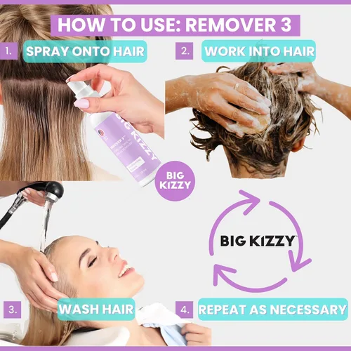 Miniatura 4 de Big Kizzy Removedor 3, reconocimiento y residuos (2oz)