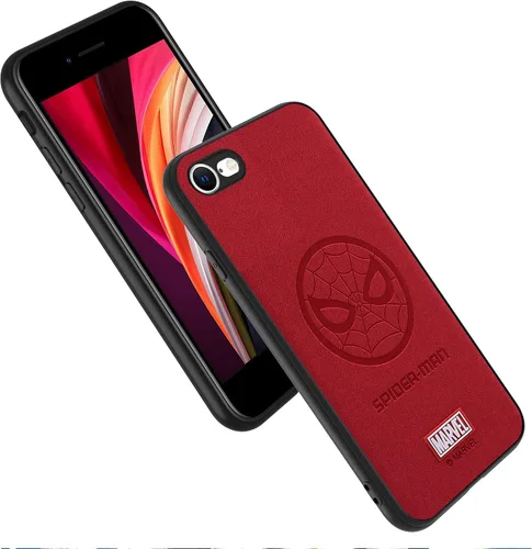Miniatura 2 de IRON SPIDER Funda para iPhone SE 2020 y iPhone SE 2022, con personaje de superhéroe compatible con iPhone 8, funda de piel color rojo