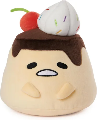 Miniatura 9 de GUND Sanrio Gudetama El huevo perezoso de peluche, contenedor de peluche Gudetama para llevar para niños de 8 años en adelante, 9.5 pulgadas