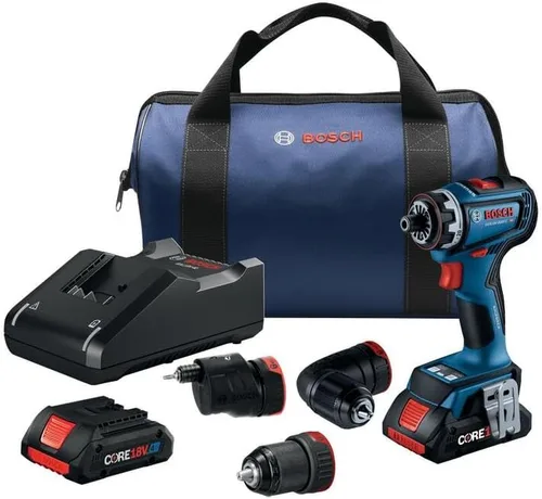 Miniatura 13 de Bosch GSB18V-800CB24 1/2 pulg. Kit de taladro percutor/taladro sin escobillas listo para conectar con (1) batería CORE18V® de 4 Ah de potencia