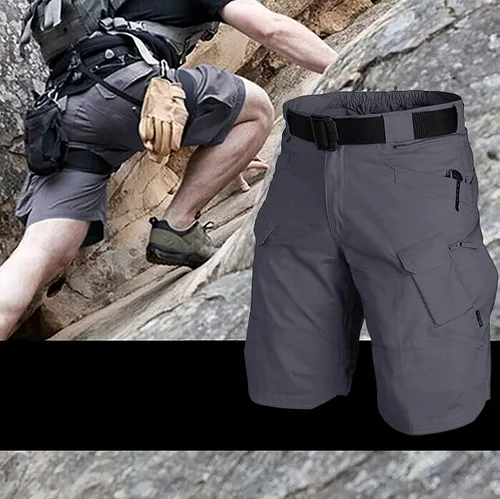 Miniatura 2 de AUTIWITUA Pantalones cortos cargo para hombre