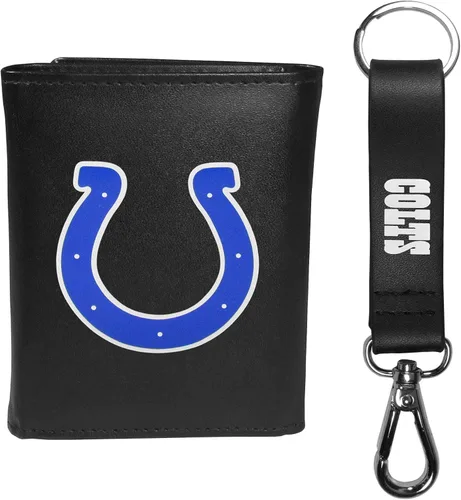 Miniatura 20 de Siskiyou Sports NFL unisex Tri-fold Wallet & Strap Key Chain