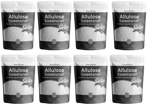 Miniatura 5 de Viva Doria Edulcorante de alulosa, 2 libras (31.99 oz) Sustituto de azúcar sin calorías Ideal para café, té, cocinar y hornear Apto para dieta