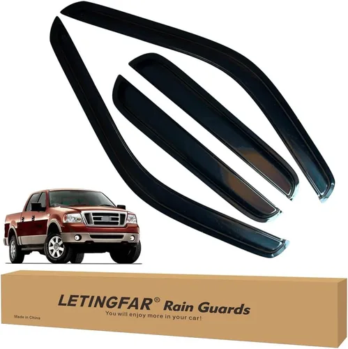 Guardas contra lluvia para parabrisas para Ford F250 F350 F450 F550 Super Duty 1999-2004 2005 2006 2007 2008 2009 2010 2011 2012 2013 2014 2015 2016