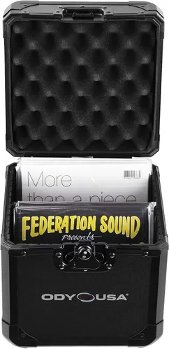 Miniatura 2 de Odyssey Cases 7″ Vinilo/Utility Black Krom™ Case Capacidad para 60 discos