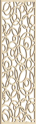 Miniatura 52 de Latrobe Paneles de pared decorativos de madera con calado, 9 3/8 pulgadas de ancho x 24 3/8 pulgadas de alto x 3/8 de alto, roble rojo rojo (Red Oak)