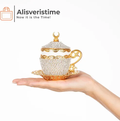 Miniatura 8 de Alisveristime Juego de tazas de café turco, auténtico café turco griego árabe con platillo (¡mejora tu experiencia de café ahora!) (1 unidad)