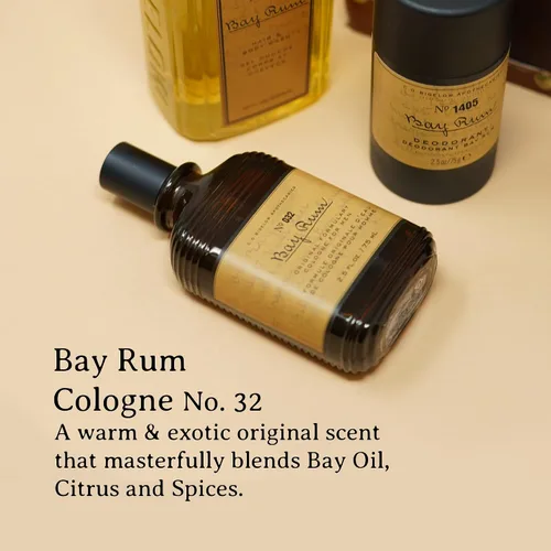 Miniatura 2 de C.O. Bigelow Bay Rum Colonia para hombres, fragancia de aceite de bayas, cítricos y especias, colonia duradera para hombres, perfume para hombres