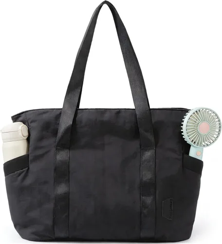 Miniatura 14 de BAGSMART Bolsa de mano para mujer, bolsa de mano con cremallera, bolsa de trabajo con compartimentos, bolsa de hombro para enfermera, para viajes
