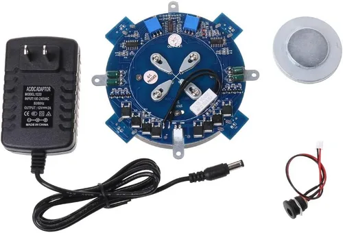 Miniatura 4 de Módulo de levitación magnética Kit de núcleo de bricolaje con lámpara LED Plataforma de carga máxima de 17.64 oz para máquina de levitación magnética