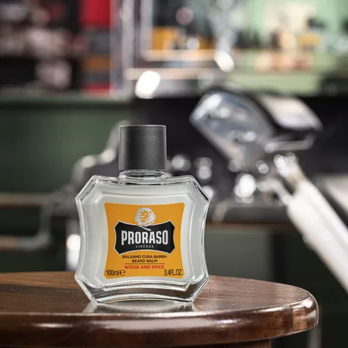 Miniatura 5 de Proraso - Bálsamo para barba para hombres, nutre y suaviza el crecimiento de la barba nueva y las barbas cortas