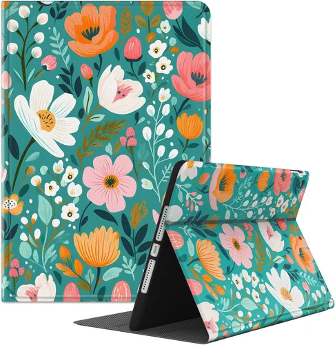 Miniatura 9 de Funda para iPad de 9ª/8ª/7ª generación 2021/2020/2019 de 10.2 pulgadas, soporte de visión multiángulo de 10.2 pulgadas, funda Folio Smart Auto Negro