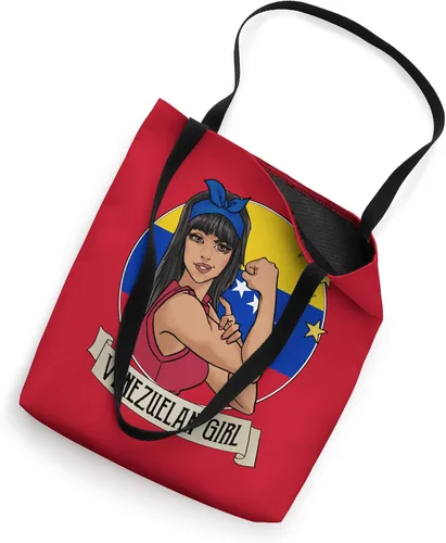 Miniatura 2 de Venezolan Girl Venezuela - Bolsa de regalo Blanco 16 pulgadas