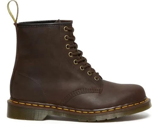 Miniatura 6 de Dr. Martens, Botas industriales ligeras para mujer Maple Zip con puntera de acero Marrón oscuro