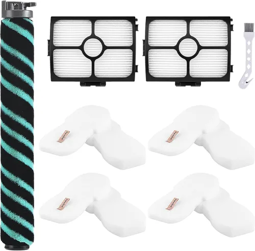 Miniatura 9 de Paquete de 7 filtros HZ4002 de repuesto compatibles con Shark HZ3002 HZ3000 HZ4000 HZ4002 Stratos ultraligero con cable, 2 filtros, 4 filtros