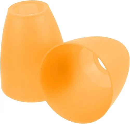 DOITOOL Pantalla colgante de herradura, pantalla colgante de tambor de plástico, pantalla de luz vintage, pantalla colgante, pantalla de lámpara,