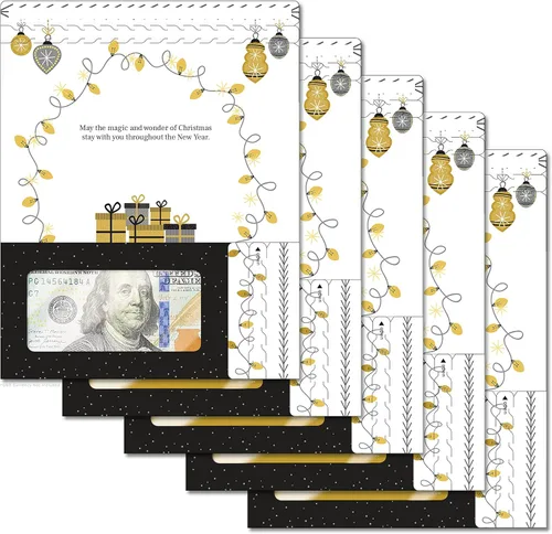 Miniatura 46 de Tarjeta de boda, con dos aperturas de tira para desgarrar, con ventana de plástico transparente que deja ver dinero, cheques o tarjetas de regalo