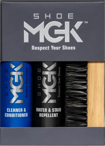 Miniatura 8 de Shoe MGK Kit de cuidado de zapatos Clean & Protect Limpiador y acondicionador de zapatos, repelente al agua y manchas y cepillo