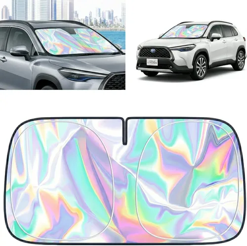 Miniatura 63 de Parasol para parabrisas Honda HR-V 2023-2025 – Cubierta plegable para parabrisas para accesorios HRV Protege el coche de los rayos solares