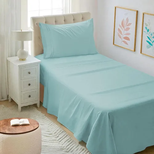 Miniatura 37 de Mejoroom Juego de sábanas de tamaño King – Sábanas y fundas de almohada de ropa de cama 1800 de lujo para hoteles – Sábana bajera con bolsillo