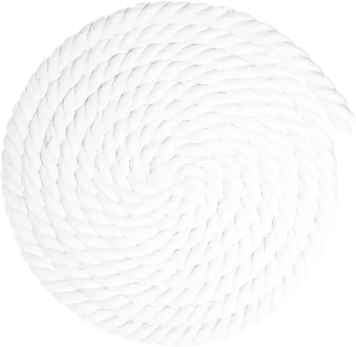 Miniatura 16 de West Coast Paracord - Cuerda de algodón natural trenzada de 3 hebras, 1/4, 1/2, 5/8, 3/4 y 1 pulgada de diámetro, 10, 25, 50, 100 pies Escala