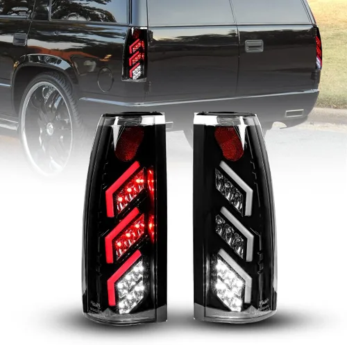 ROXX - Conjunto de luces traseras LED completas para camioneta Chevy C/K 1500 2500 3500 1988-1999/Chevy Suburban/Tahoe 1992-1999, Luces traseras