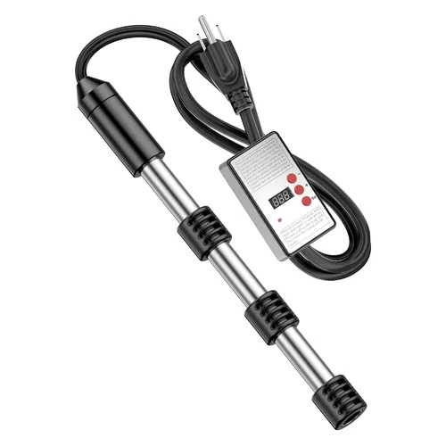 Calentador rápido de cubo de 2000 W, calentador de agua de inmersión, calentador de agua sumergible de alta velocidad para piscina sobre el suelo.