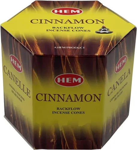 Miniatura 5 de Conos de incienso de reflujo de canela para cascada fuente de humo aromático Haze Falls