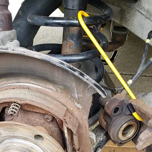 Miniatura 4 de Colgadores de Pinza de Freno Ganchos Colgadores de Pinza de Freno con Puntas de Goma Herramientas Automotrices para Frenado, Eje, Rodamiento