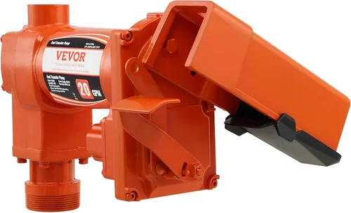 Miniatura 12 de VEVOR Bomba de transferencia de combustible, 12 V CC 20 GPM 1/4 HP, bomba extractora de gasolina con boquilla automática, manguera de descarga