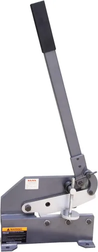 Miniatura 11 de KAKA INDUSTRIAL Cizalla de metal, cortador de chapa metálica de 5 pulgadas para barras de acero y placas de cobre, herramienta manual