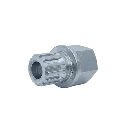 Miniatura 10 de Llave de bloqueo de rueda de acero cromado para Volkswagen, llave de tornillo antirrobo para tuerca compatible con VW (52)