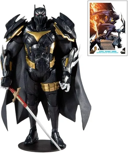 Miniatura 2 de DC Multiverse Azrael in Batman Armor: Batman: Curse of The White Knight Figura de acción de 7 pulgadas