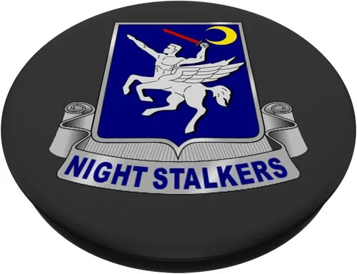 Miniatura 2 de 160th SOAR - Alcachofa de noche DUI - Gris - PopSockets Grip and Stand for Phones and Tablets
