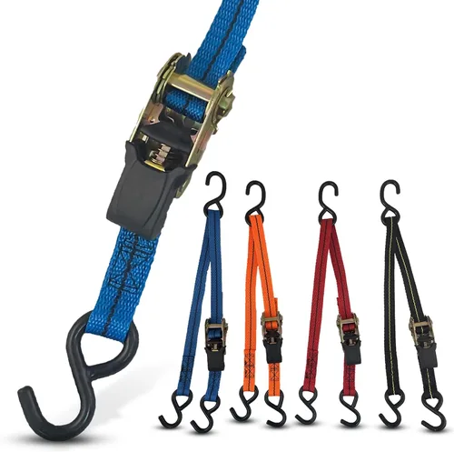 Miniatura 4 de Cajun Tie Downs - Correa de trinquete de amarre de 3 puntos para moto acuática, Sea Doo y Wave Runner (8 pies, negro)