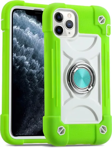 Miniatura 27 de MARKILL Funda compatible con iPhone Air de 6.5 pulgadas 2025 con soporte de anillo giratorio de 360 grados, protección contra caídas de grado