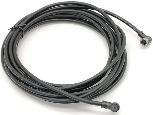 Miniatura 7 de M8 Profinet Cable impermeable 3 Pin de ángulo recto hembra enchufe macho Cable de moding con 1M PVC 26AWG Cable